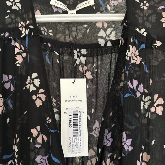 Veronica Beard Women’s Mariposa Dress - Size 2 - Picture 4 of 5